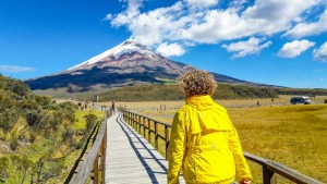 hiking at cotopaxi national park