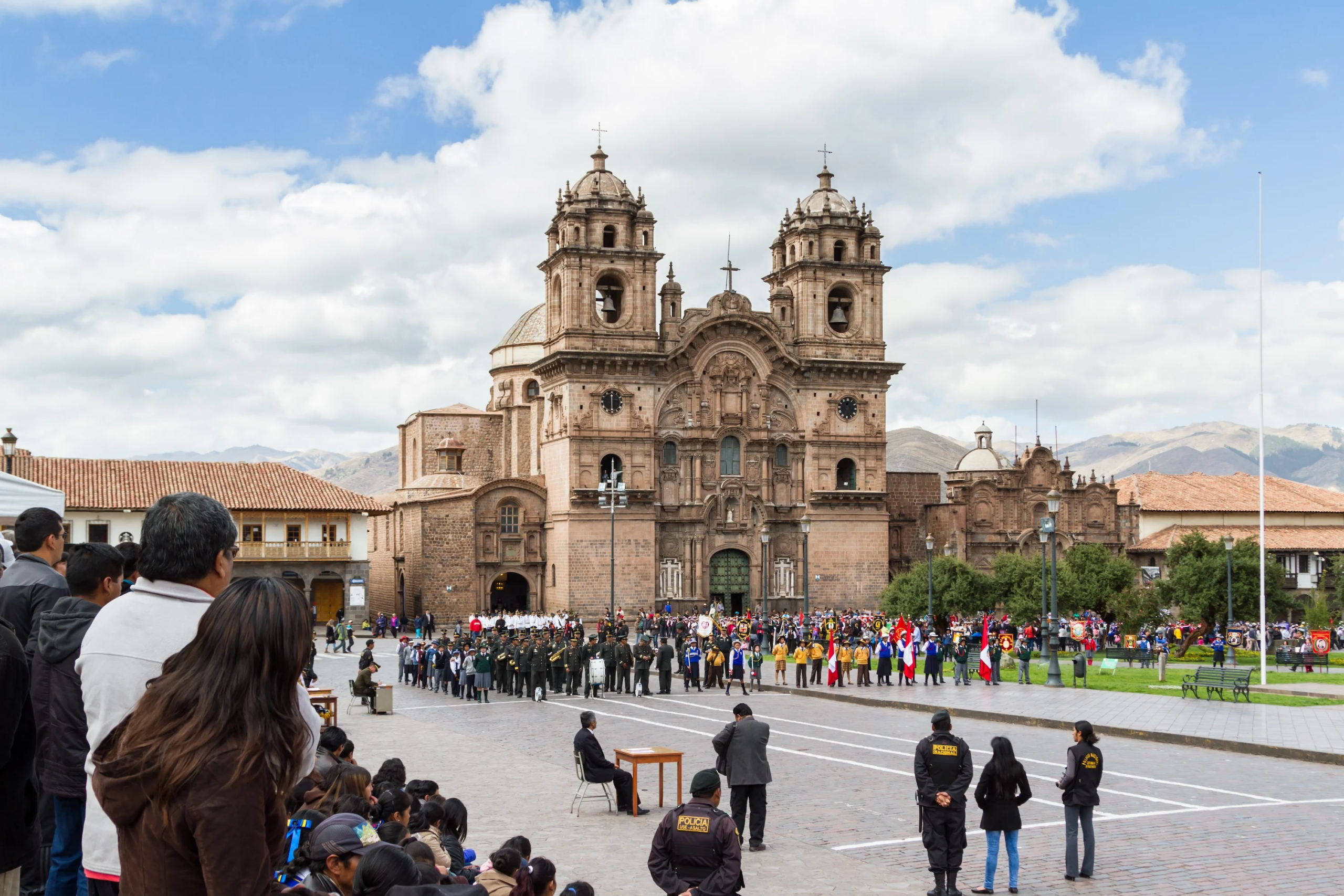cusco peru may 12 school children in uniform - The Definitive Seasonal Guide: When is the Best Time to Visit Cusco? - Columbus Ecuador